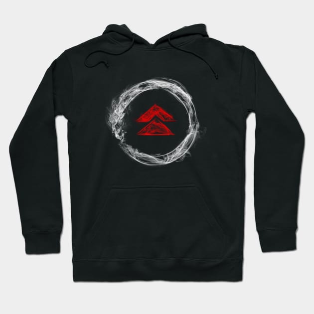 Smoky Samurai Hoodie by Donnie